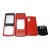 Full Body Housing for Samsung C5212 Fizz - Red