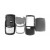 Full Body Housing for Samsung M600 - Black