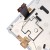 LCD with Touch Screen for BlackBerry Z30 - White (complete assembly folder)