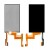 LCD with Touch Screen for HTC ONE - E8 - With Dual sim - Black (complete assembly folder)