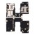 Mmc Sim Connector For Motorola Moto G 3rd Gen By - Maxbhi Com