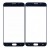 Replacement Front Glass For Samsung Galaxy A8 Black By - Maxbhi Com