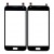 Replacement Front Glass For Samsung Galaxy E5 Black By - Maxbhi Com