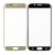 Replacement Front Glass For Samsung Galaxy S6 Edge Gold By - Maxbhi Com