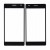 Replacement Front Glass For Nokia Lumia 730 Dual Sim Black By - Maxbhi Com
