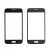 Replacement Front Glass For Samsung Galaxy J1 2016 Black By - Maxbhi Com