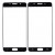 Replacement Front Glass For Samsung Galaxy A5 2016 Black By - Maxbhi Com