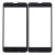 Replacement Front Glass For Nokia Lumia 630 Dual Sim Rm978 Black By - Maxbhi Com