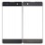 Replacement Front Glass For Sony Xperia Xa Dual Black By - Maxbhi Com