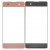 Replacement Front Glass For Sony Xperia Xa Dual Rose Gold By - Maxbhi Com