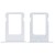 Sim Tray For Apple Iphone 5 5g White Silver - Maxbhi Com