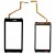 Touch Screen Digitizer For Motorola Atrix Hd Mb886 Black By - Maxbhi Com