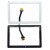 Touch Screen Digitizer For Samsung P7500 Galaxy Tab 10 1 3g White By - Maxbhi Com