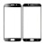 Replacement Front Glass For Samsung Galaxy S6 Edge Plus Black By - Maxbhi Com