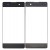 Replacement Front Glass For Sony Xperia Xa Black By - Maxbhi Com