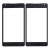 Replacement Front Glass For Nokia Lumia 900 Rm823 Black By - Maxbhi Com