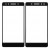 Replacement Front Glass For Huawei Honor 7 Black By - Maxbhi Com