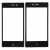 Replacement Front Glass For Nokia Lumia 928 Black By - Maxbhi Com