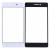 Replacement Front Glass For Oppo R7 Lite Silver By - Maxbhi Com