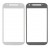 Replacement Front Glass For Motorola New Moto E White By - Maxbhi Com