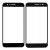 Replacement Front Glass For Lg K10 2017 Black By - Maxbhi Com