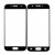 Replacement Front Glass For Samsung Galaxy A7 2017 Black By - Maxbhi Com