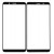 Replacement Front Glass For Vivo V7 Plus Black By - Maxbhi Com