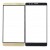Replacement Front Glass For Huawei Mate 8 Gold By - Maxbhi Com