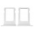 Sim Card Holder Tray For Apple Iphone X White - Maxbhi Com