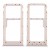 Sim Card Holder Tray For Huawei P Smart Gold - Maxbhi Com