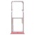 Sim Card Holder Tray For Oppo F5 Red - Maxbhi Com