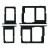 Sim Card Holder Tray For Samsung Galaxy On7 Prime 64gb Black - Maxbhi Com