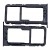 Sim Card Holder Tray For Xiaomi Mi A1 Black - Maxbhi Com