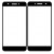 Replacement Front Glass For Lyf Water F1 Black By - Maxbhi Com