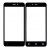 Replacement Front Glass For Gionee X1 Black By - Maxbhi Com