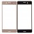 Replacement Front Glass For Sony Xperia X Rose Gold By - Maxbhi Com