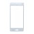 Replacement Front Glass For Nokia 8 White By - Maxbhi Com