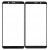 Replacement Front Glass For Vivo V7 Black By - Maxbhi Com