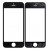 Replacement Front Glass For Apple Iphone 5se Black By - Maxbhi Com