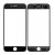 Replacement Front Glass For Apple Iphone 7 Black By - Maxbhi Com