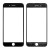 Replacement Front Glass For Apple Iphone 7 Plus Black By - Maxbhi Com