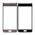 Replacement Front Glass For Infocus Turbo 5 Plus Gold By - Maxbhi Com