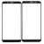 Replacement Front Glass For Oppo A83 Black By - Maxbhi Com