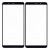 Replacement Front Glass For Oppo F5 Black By - Maxbhi Com