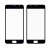 Replacement Front Glass For Panasonic Eluga Ray 500 Black By - Maxbhi Com