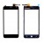 Touch Screen Digitizer For Panasonic P9 Black By - Maxbhi Com