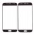 Replacement Front Glass For Samsung Galaxy J7 2017 Black By - Maxbhi Com
