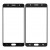 Replacement Front Glass For Samsung Galaxy J7 Max Black By - Maxbhi Com