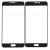 Replacement Front Glass For Samsung Galaxy C7 Black By - Maxbhi Com