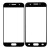 Replacement Front Glass For Samsung Galaxy A5 2018 Black By - Maxbhi Com